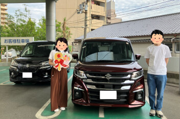 ソリオご納車させて頂きました！